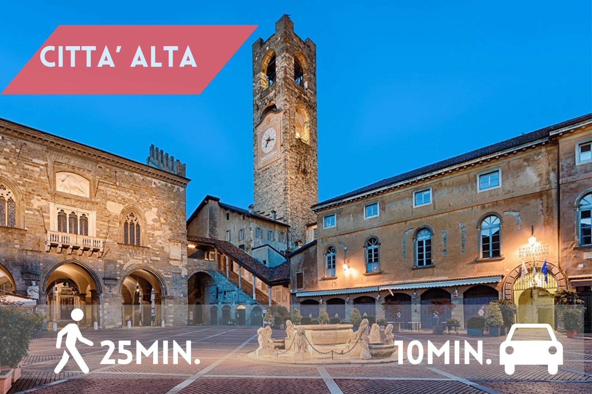 Eco Town Housefree Parking A/c Bergamo